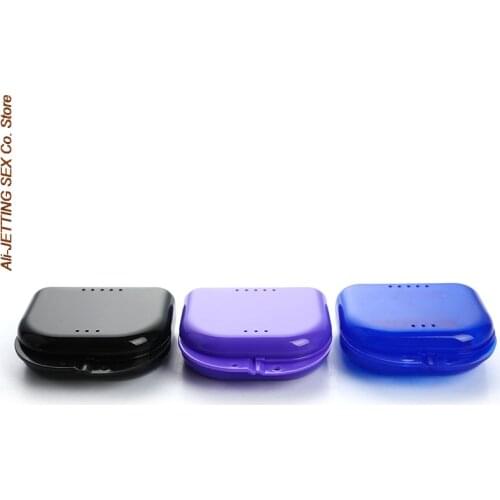 Tooth Retainer Box Braces Container Mouthguard Guard Denture Storage Case Cleaner Multi Color Organizer Case Cleaner Accessories