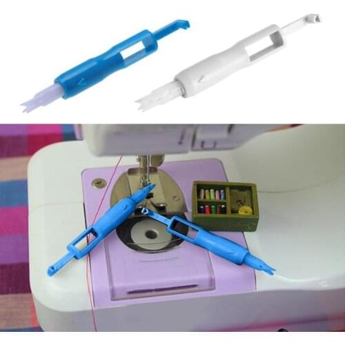 1Pc Needle Threader Stitch Insertion Tool for Sewing Machine Needle Inserter Manual Needle Threader Sewing Tool Dropshipping