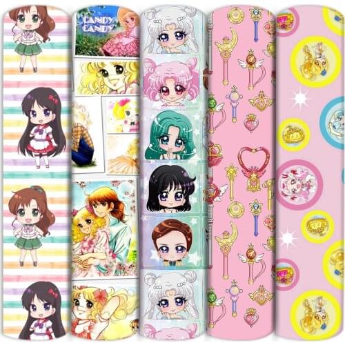 50*145cm Girls Polyester Cotton Fabric Sheet PatchworkTissue Sewing Fabrics Needlework Material DIY Handmade,1Yc13744