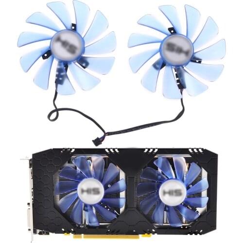 95mm FDC10U12S9-C CF1010U12S GPU Fan For HIS XFX RX580 570 RX590 IceQ GPU fan