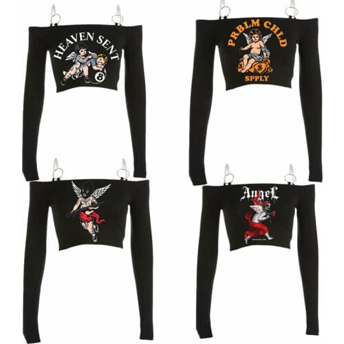 DAILOU Women's Long Sleeve T-shirts