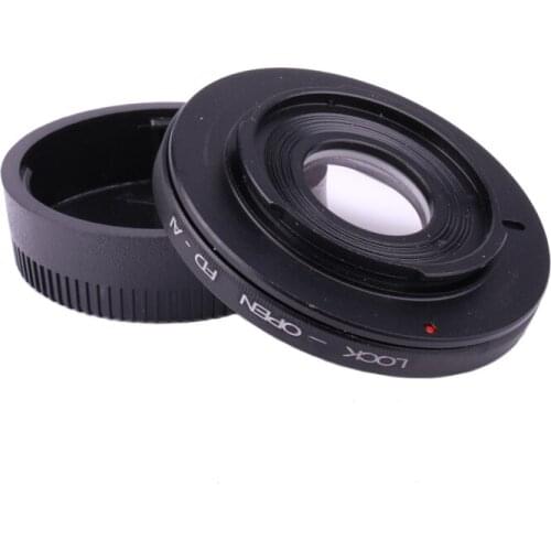 FD-AI Lens Mount Camera Lens Adapter Ring for Canon FD Mount Lens for Nikon AI F-Mount SLR Camera Body for Macro Shooting
