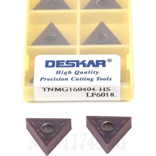 TNMG160404-HS TNMG160408-HS LF6018 CNC Lathe Cutting Tool External Turning Tools Carbide Inserts, Stainless Steel Turning Tools