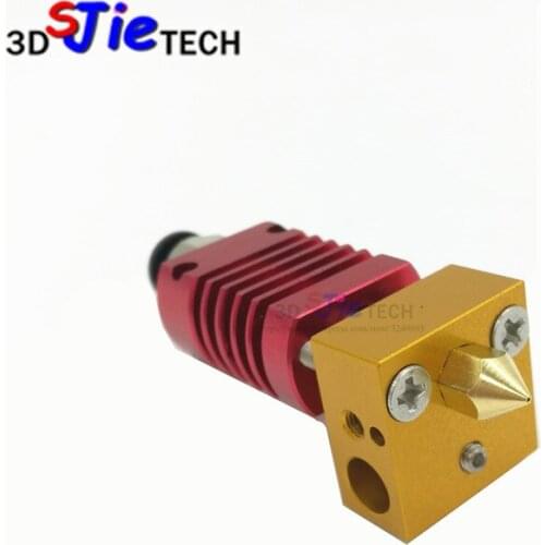 CR 10 CR-10 hot end kit Assembled Extruder HotEnd kit 1.75mm 0.4mm for Creality cr-10 cr-10s 3D printer fast ship
