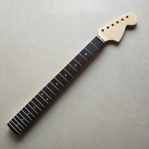 Maple 22 frets 24.75 inch electric guitar parts Guitar Neck Rosewood Fretboard