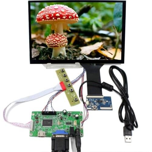 HD MI VGA LCD Controller Board 10.1inch 1920x1200 B101UAN01.A Capacitive Touch Panel