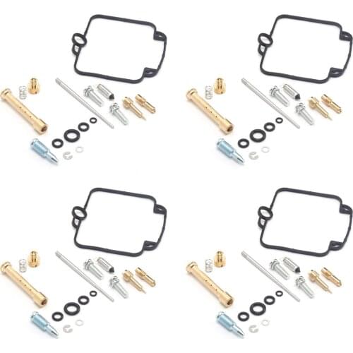 Carburetor adjustment tool carburetor kit 4 Sets Carburetor Rebuild Fix Kit Carb Overhaul Fit for Suzuki GSF 400 GSF400 BANDIT