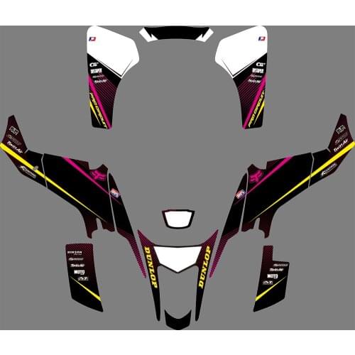 Team Graphics Decals Sticker Kit DECO For Suzuki LTZ400 LTZ 400 2003 2004 2005 2006 2007 2008