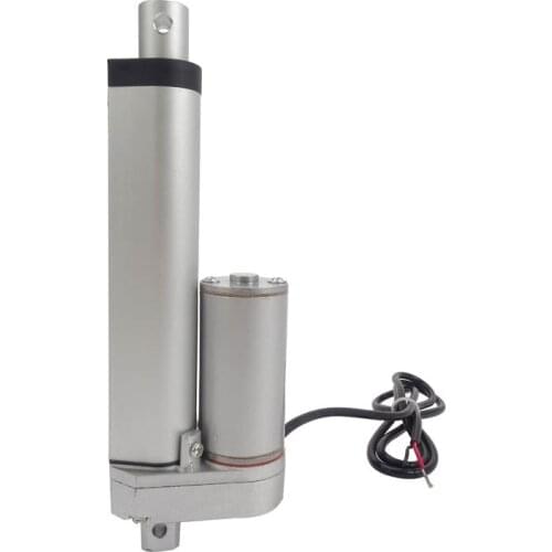 12V/24V Linear Actuator Metal Gear Linear Motor 250mm/10inch DC Stroke Moving Distance 750N/75KG/165LBS Linear Motor LM-P5