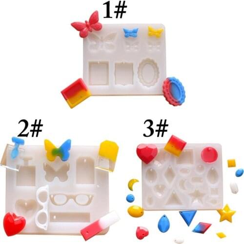 Butterfly Pendant Silicone Casting Mold For DIY Resin Jewelry Silicone Casting Mold Tools For Clay Epoxy Resin