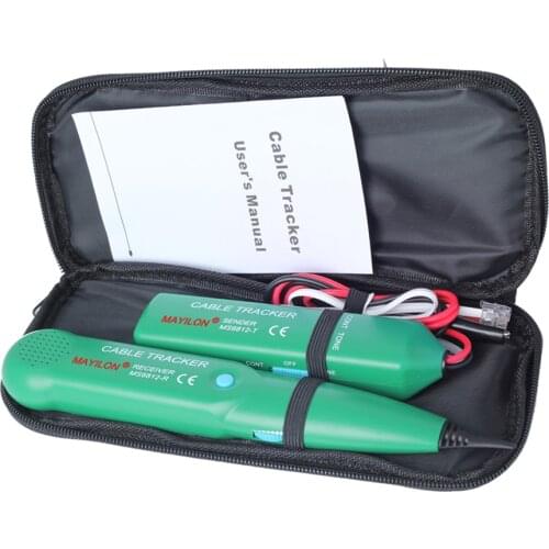 Portable Telephone Wire Tracer 100Hz~300kHz Receive Frequency Ranges UTP Tool LAN Network Cable Tester Cable Line Installation