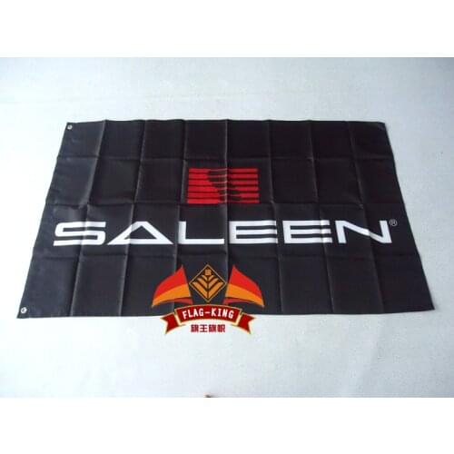 Saleen car racing flag,90*150CM,100% polyester saleen banner