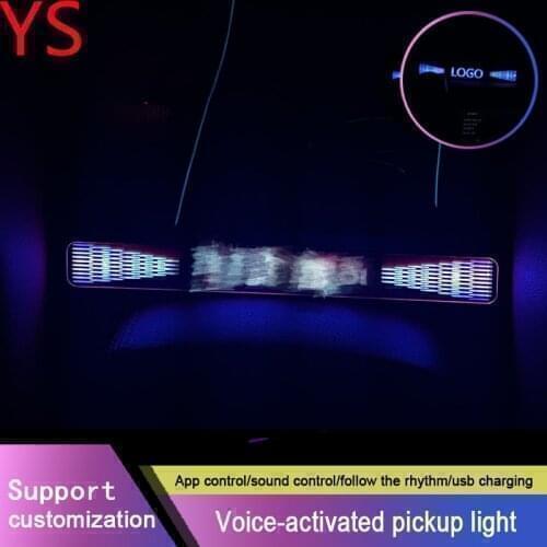 APP Control Car Ambient Sound Control Pickup Lights For Kia K2 K3 K5 Sportage Ceed Car Accessories