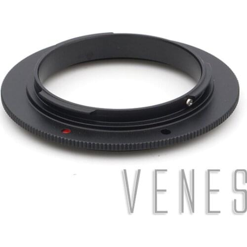 Venes For 52mm-E/M Lens Macro Reverse Adapter Ring For Canon For EOS M Camera