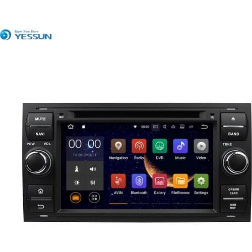 Yessun For Ford For Focus / Fiesta / Transit Android Multimedia Player System Car Radio Stereo GPS Navigation Audio Video
