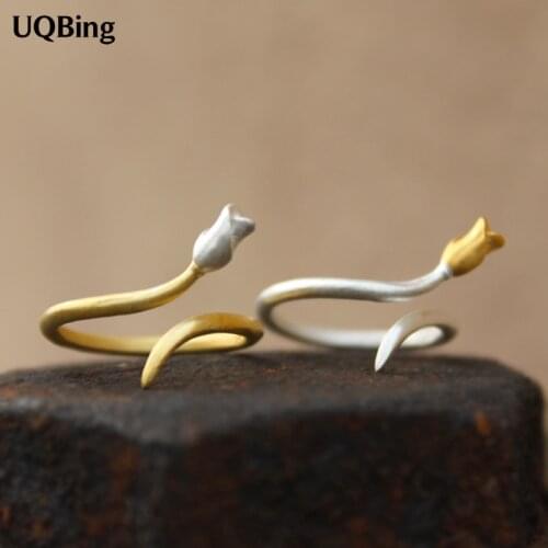 Fres Shipping 925 Sterling Silver Rings Flower Finger Rings For Women Jewelry