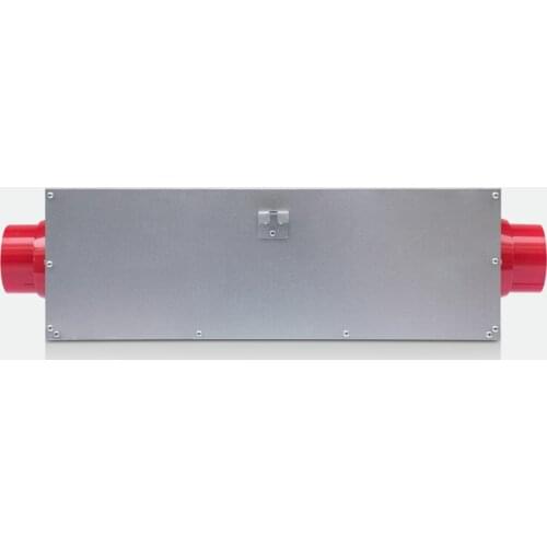 1 pcs exhaust fan silencer for Eliminate or reduce noise duct silencer Muffler tube Noise Reducer metal Box type