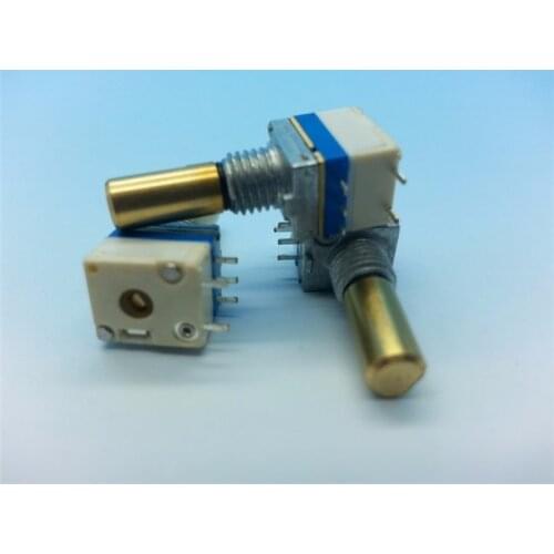 6pcs Intercom volume switch A10k A103 Intercom volume precision potentiometer 10K with switch for talkie