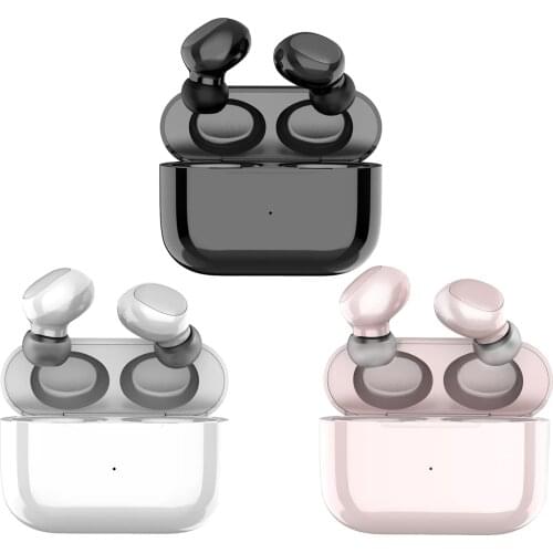 Wireless Headphones, Bluetooth Earphones HD Stereo Bluetooth Headphones in Ear True Wireless Earbuds with Dual-Mic