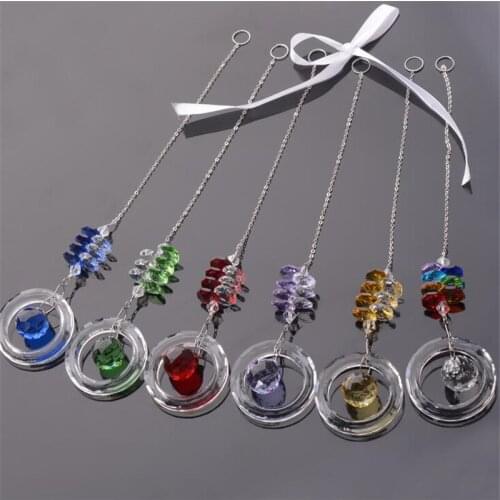 Crystal Circle Lighting Ball Pendant Pendant Bead Curtain Home Living Room Chandelier Decoration Pendant