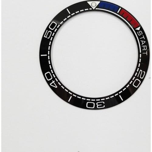 41.5mm ceramic bezel inlaid bezel accessories suitable for 44mm watch case accessories