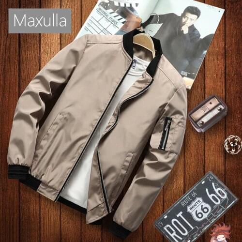 Maxulla Mens Jacket Spring Autumn Men Fashion Streetwear Hip Hop Anorak Coats Bomber Jackets Mens Outwear Brand Clothing 6XL