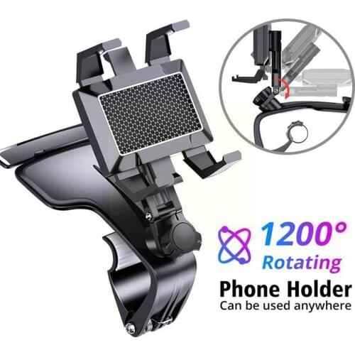 The New Car Mobile Phone Holder Car Mobile Phone Holder Dashboard Car Navigation Universal Swivel Mirror Car Rearview Car M3K0