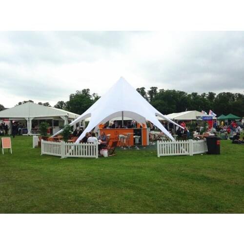 12m Diameter Star Tent for Trade Show Event PVC and Aluminum Gazebo Tent for Outdoor Display Exhibition Party Gathering Meeting