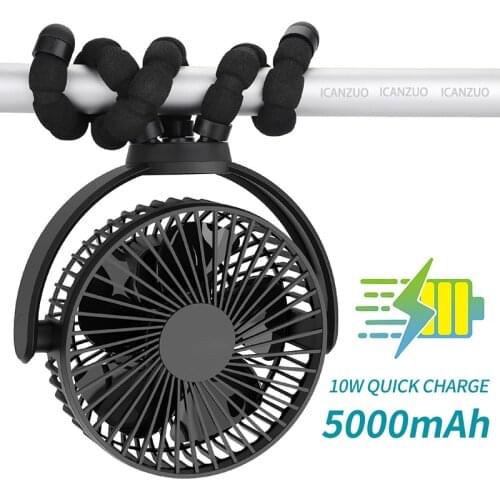 Usb Portable Fan,Handheld Mini Fan Small,Battery Operated Clip On Fan For Baby Stroller Outdoor Camping Tent Beach Treadmill Car