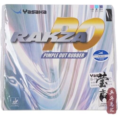 Original Yasaka RAKZA PO RK B-78 table tennis rubber table tennis rackets pimles out racquet sports table tennis paddles
