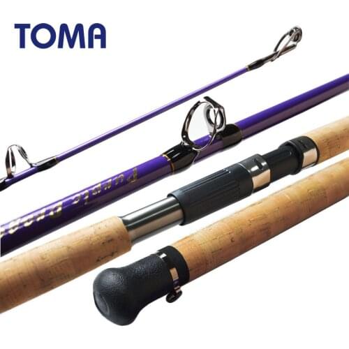 TOMA Saltwater Fishing Jigging Rod 1.8m 2.1m 2.4m Lure Weight 80-250g H Carbon Boat Jig Spinning Fishing Rod Baitcasting Pole