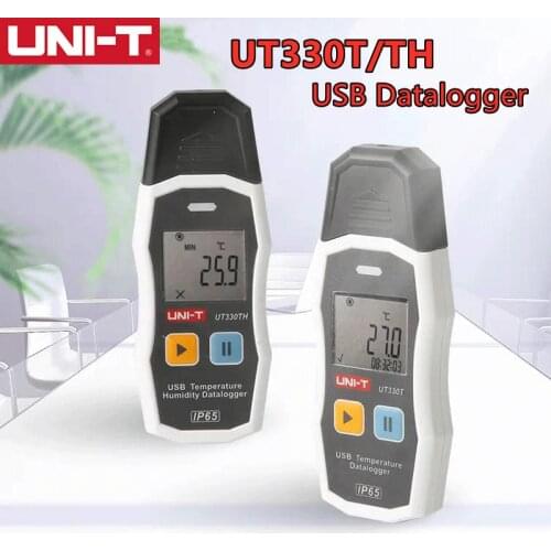 UNI-T UT330T/TH USB Temperature Humidity Datalogger High-precision Recorder For Medicine Ferishable And Food Transportation