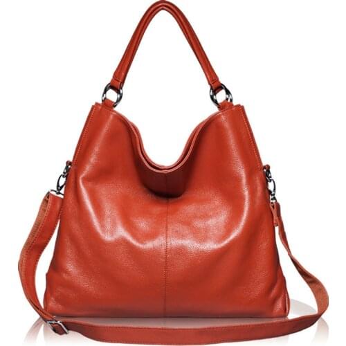 New 2019 Fashion Genuine Leather Women Messenger Bags Leather Shoulder Bag Crossbody Bags for women Handbag Casual Bag female