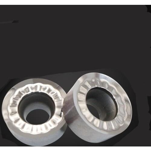 10pcs RCGT1204MO-AL K10 carbide inserts, to cut Aluminium and copper, DESKAR brand