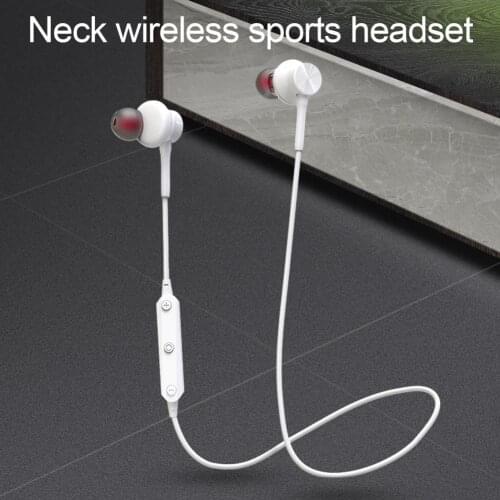 Durable Fashion Neckband Wireless Sports Headset Magnetic Bluetooth Headphone Dustproof for Sports