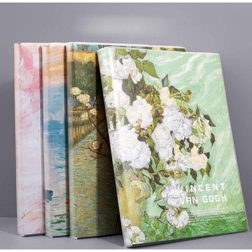 200 Sheets Super Thick PU Leather 2021 A4 Journal Notebook Daily Business Office Work Notebooks Notepad Diary School Supplies