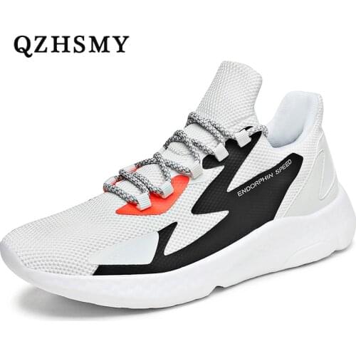 2021 New Sneakers For Men Comfortable Men Shoes Breathable Mesh Male Big Size 46 Rubber Casual Shoe Jogging Walking Trainers