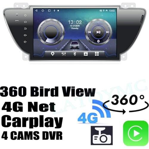 Car Audio Navigation GPS Stereo Carplay DVR 360 Birdview 4G Android System For Geely Vision FC SC GC X6 V3 GX3 S1