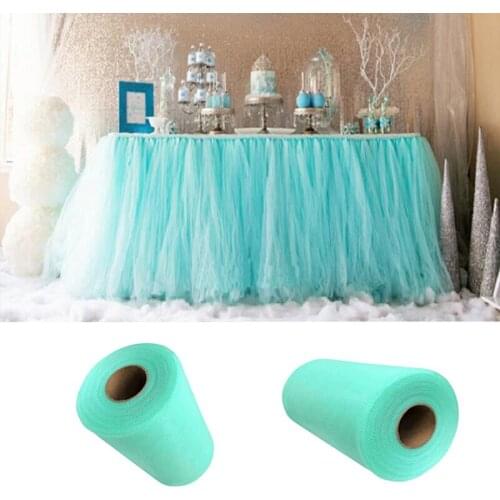 Tulle Roll Spool 15cm/6inch wide Organza Roll Red/Blue etc Fabric Tutu Skirt Girl Baby Shower/wedding Decor Party Supplies