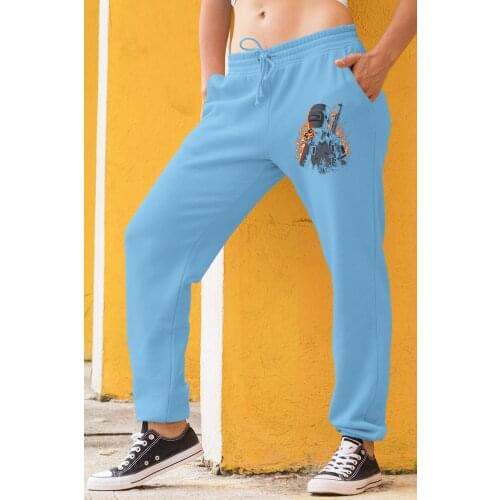 Angemiel Wear Vicinity Pubg Blue Female Sweatpants