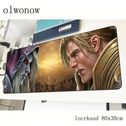 Battle of Azeroth mousepad 80x30cm Mass pattern gaming mouse pad big gamer mat home computer desk padmouse keyboard play mats