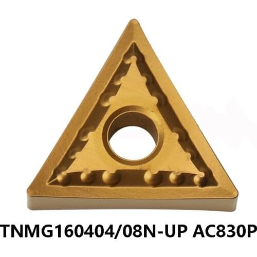 Original TNMG160404N-UP TNMG160408N-UP AC830P Carbide Inserts TNMG160404 TNMG160408 N-UP Lathe Cutter Turnign Tools CNC