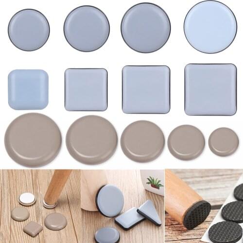 Easy Move Furniture Table Slider Pad Floor Protector Moving Anti-abrasion Floor Mat Self-Adhesive Furniture Feet Pads Home Tools