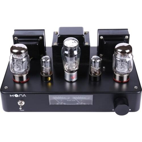 New product 2021 black version KT88 tube amplifier tube amplifier HIFI fever power amplifier set 6H8c push KT88