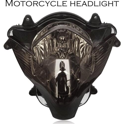 Smoke Motorcycle Headlight Head light Assembly for Suzuki GSXR 600 750 K6 2006 2007 GSXR600 GSXR750