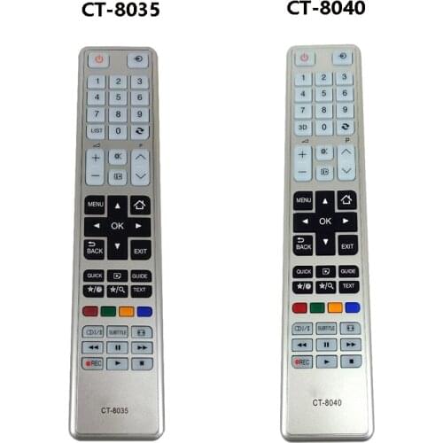 New CT-8035 Replacement for TOSHIBA TV Remote Control for 40L3453DB 32W3451DB 32D3453DB Fernbedienung