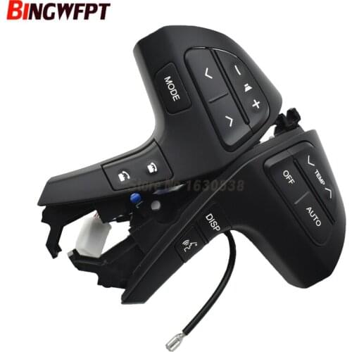 High quality Steering Wheel Audio Control Button With Cable 84250-0E120 84250-0E220 For Toyota Highlander three color