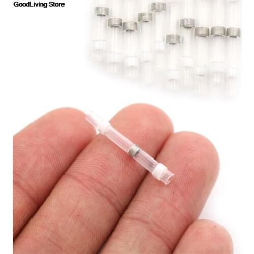 10Pcs/lot Waterproof Solder Heat Shrink Sleeve Tube Wire Terminal Connectors (AWG26-24)