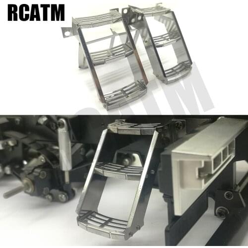 2pcs Metal Ladder For 1/14 Tamiya RC Truck 56360 For Volvo F16 DIY Modified