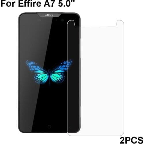 2PCS Effire A7 Tempered Glass 9H High Quality Protective Film Explosion-proof Screen Protector For Effire A7 5.0"
